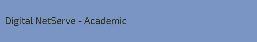 Digital NetServe - Academic